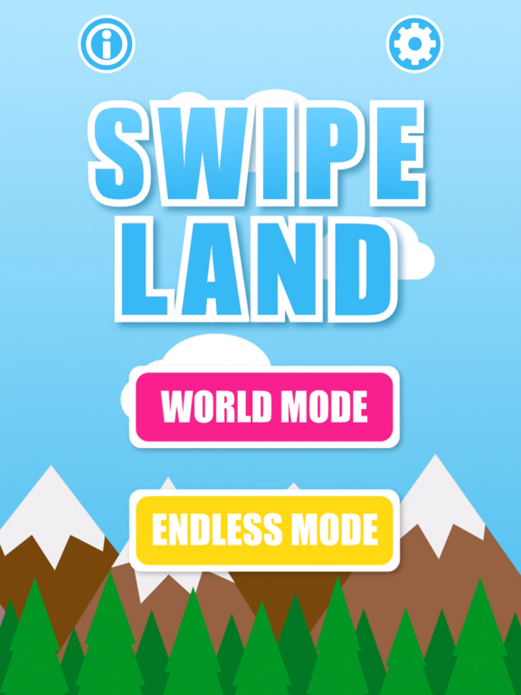 Screenshot #5 pour Swipeland - Endless Arcade Game with World Mode