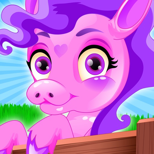 Pony Ranch Mania - Princess Makeover Salon Games icon