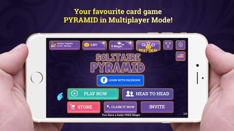 Solitaire Pyramid Multiplayer by Artoon Solutions