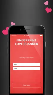 fingerprint love calculator iphone resimleri 2
