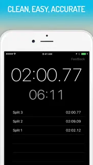 How to cancel & delete split - stopwatch widget 2