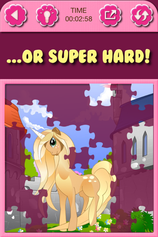 Pony Unicorn Puzzles For Kids screenshot 4