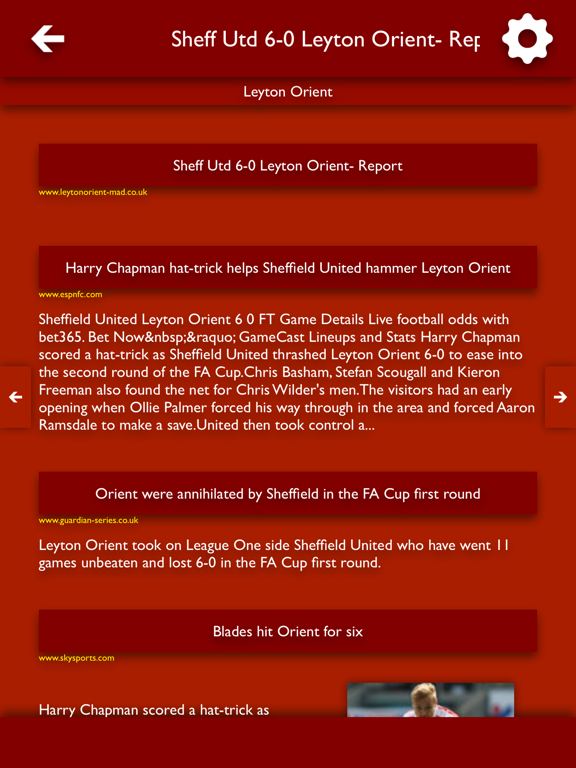 Screenshot #6 pour All The News - Leyton Orient Edition