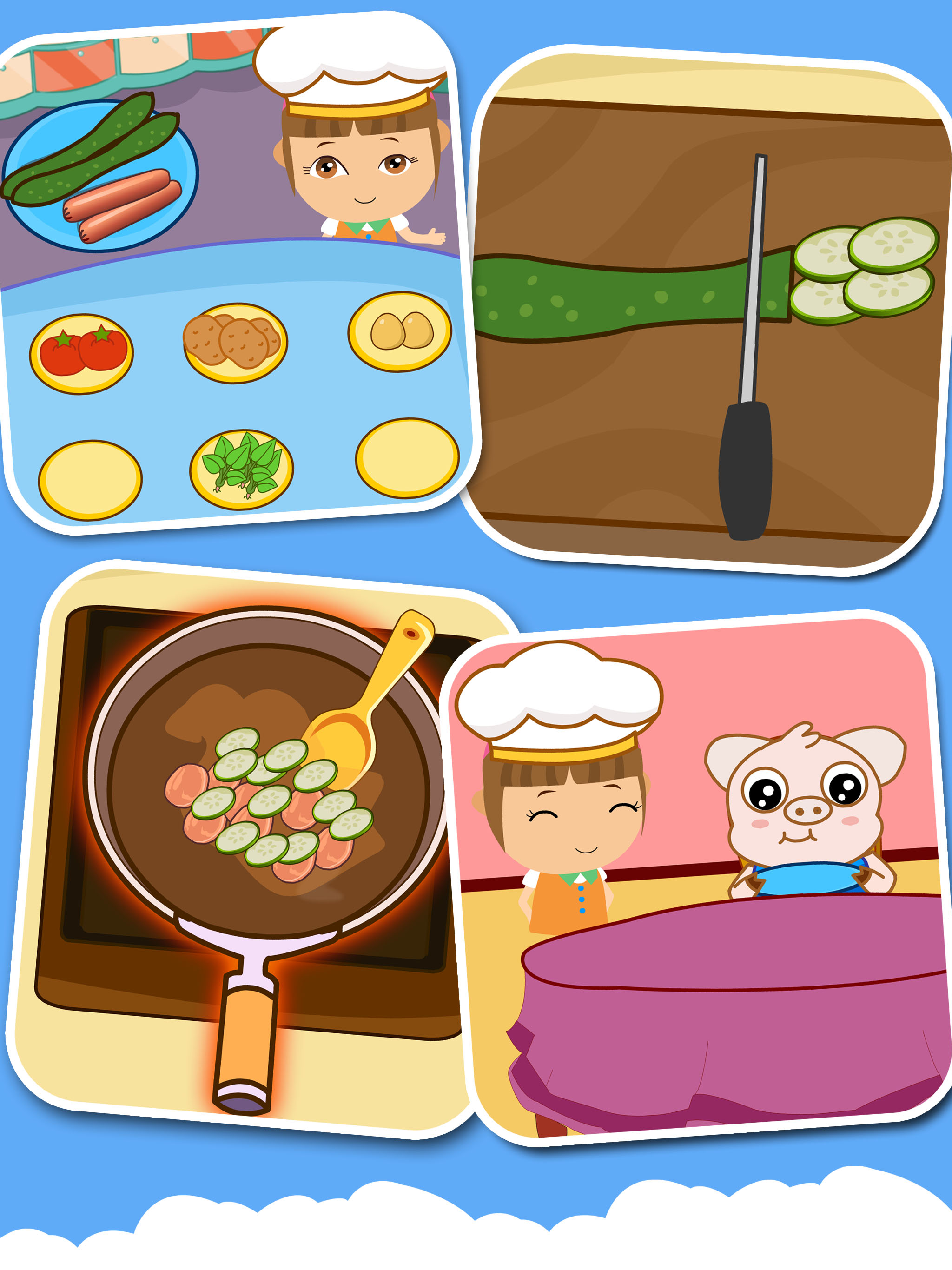 Amy Breakfast Food Maker while playing house screenshot 6