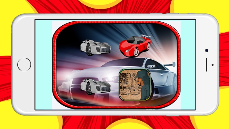 Memory Cars Games Kids - Matching Cards Puzzles