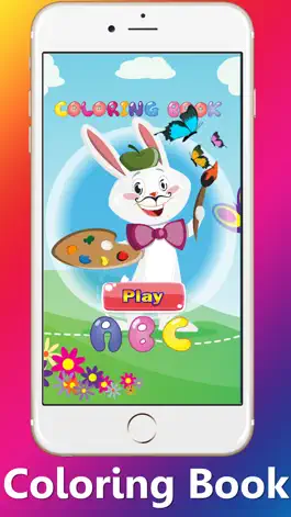 Game screenshot ABC Animals Coloring Pages Learning Tools for Kids mod apk