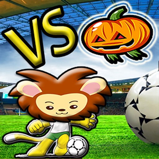 fantasy football animal vs halloween futsal team icon