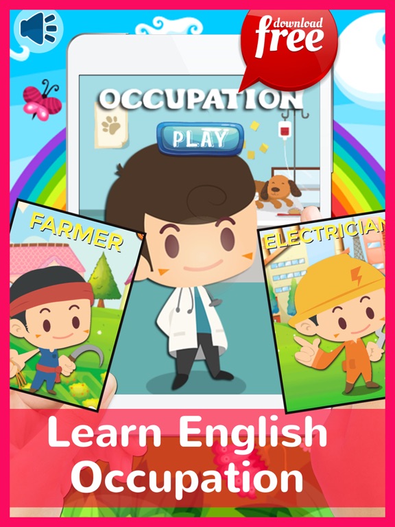 Screenshot #4 pour Occupations Flashcards English Vocabulary For Kids