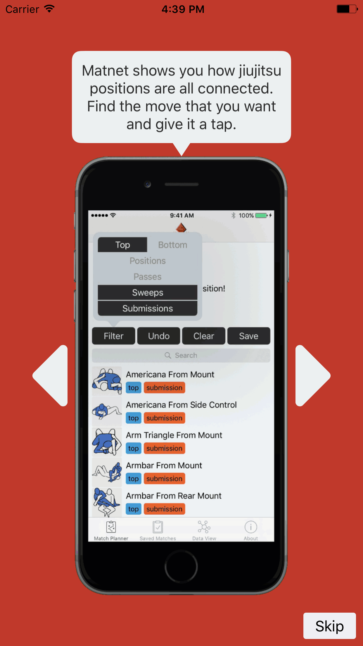 Matnet Jiu-Jitsu Database