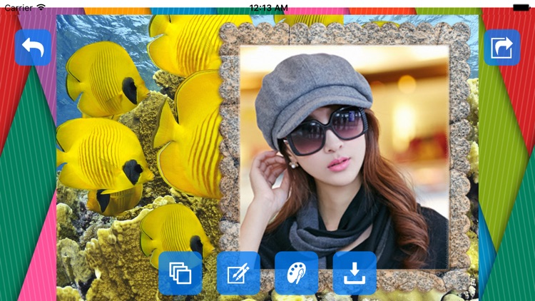 Aquarium Photo Frame & Photo Editor