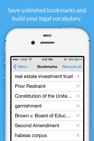 Legal Dictionary screenshot 3