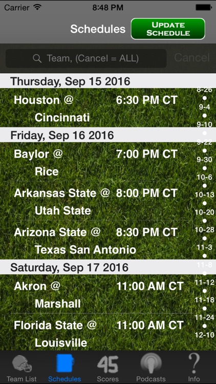 College Football Radio & Live Scores + Highlights screenshot-3