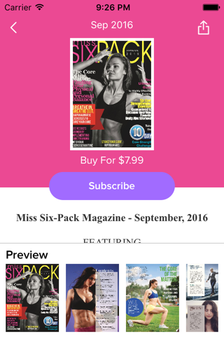 Miss Six Pack Magazine screenshot 3