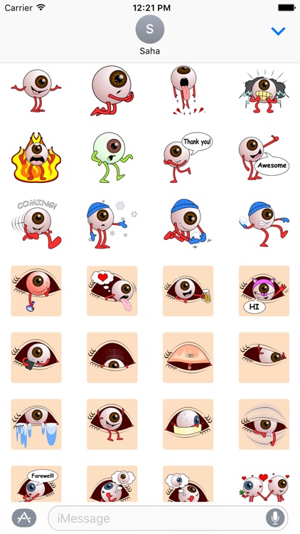 Ivan and Iris Stickers