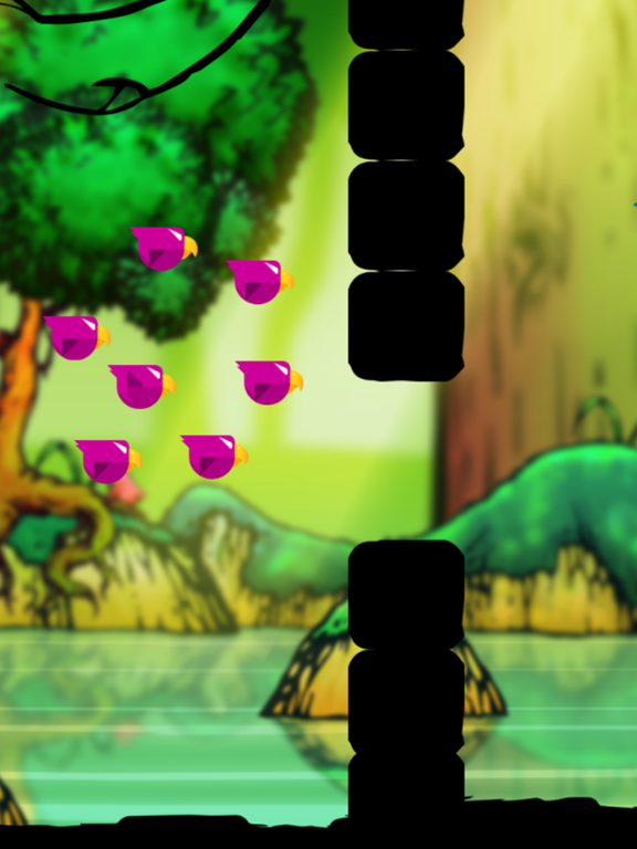 Bird Land - Fly keep candy and spawn bad world