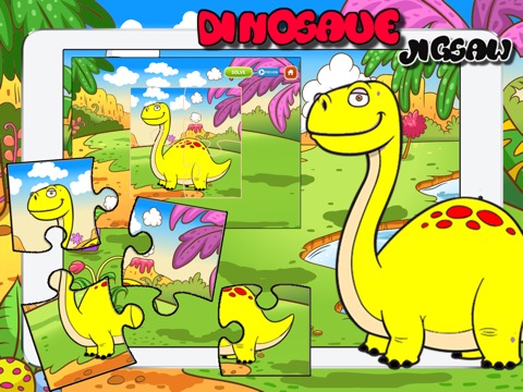 恐竜 無料 ゲーム無料キッズ パズル 簡単 ゲームのおすすめ画像1