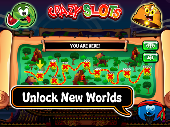 Crazy Slots Adventure iPad app afbeelding 3