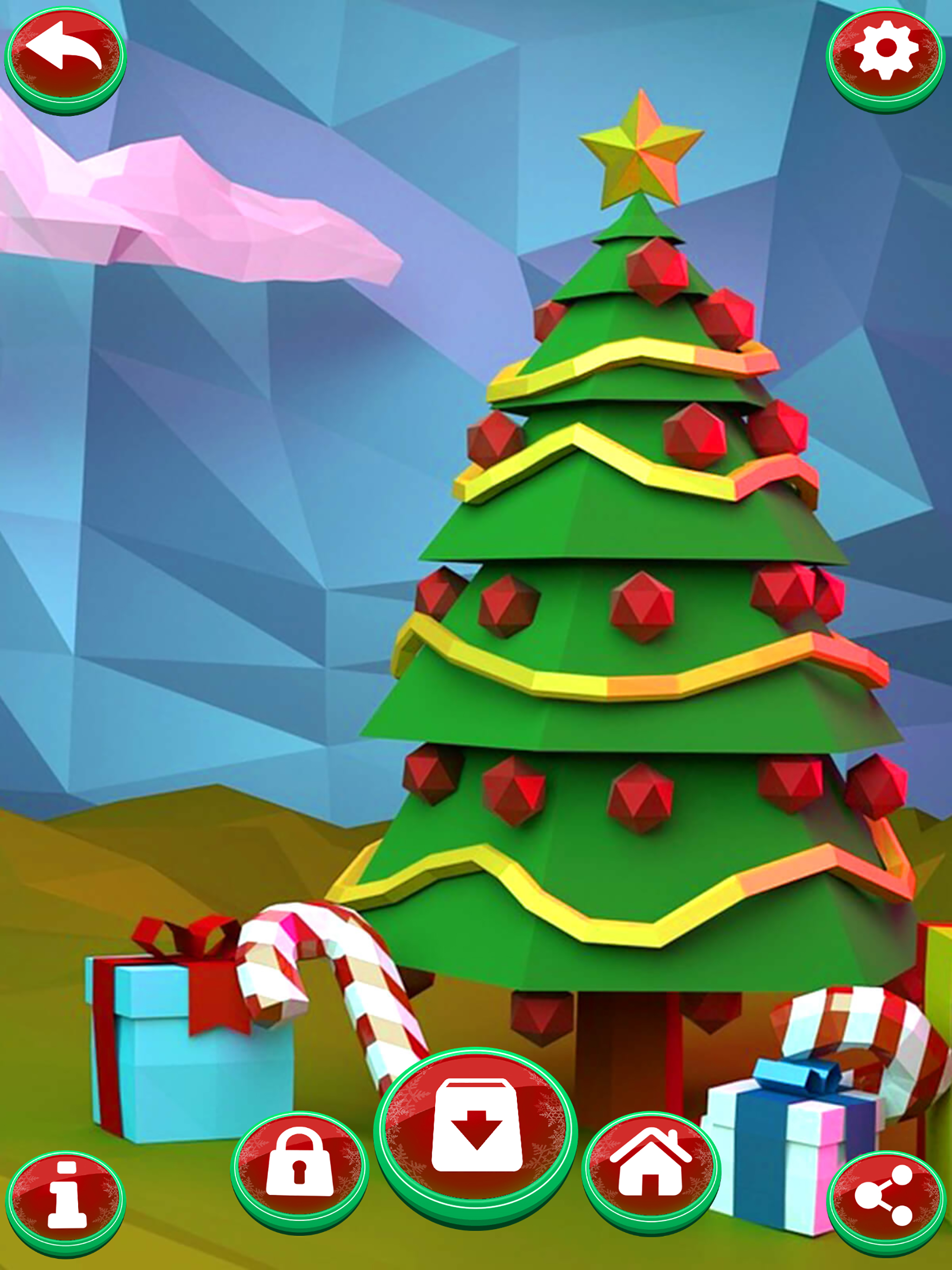 3D Christmas Wallpaper Maker – Xmas Backgrounds screenshot 9