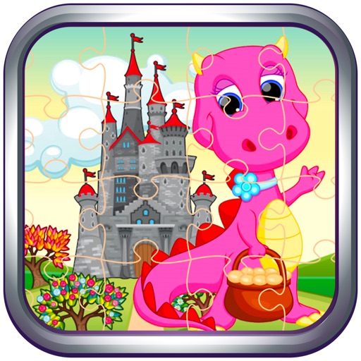 Dinosaur Picture Puzzles Games For Kids Icon