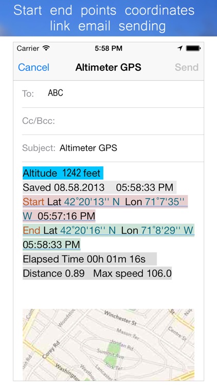 Altimeter GPS Hike Tracker screenshot-4