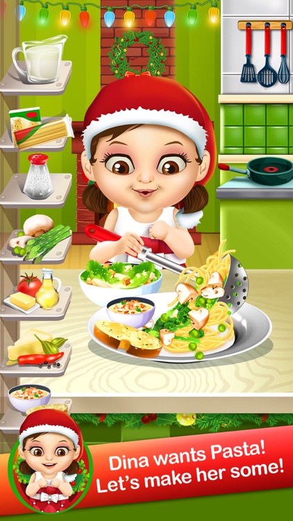 My Dina Food Maker Cooking Christmas Games