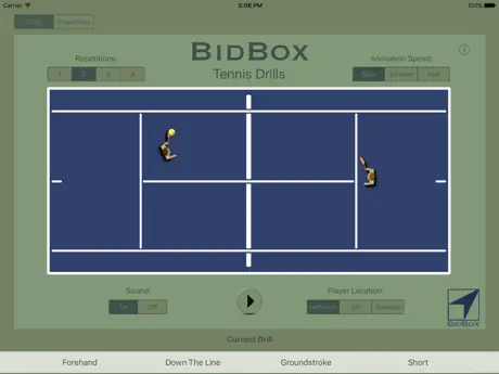 BidBox Tennis Drills