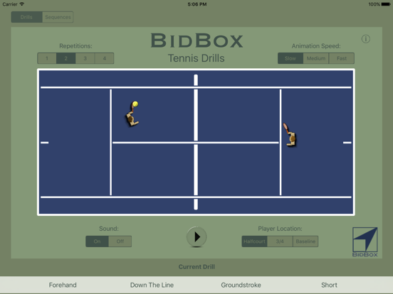 BidBox Tennis Drillsのおすすめ画像1