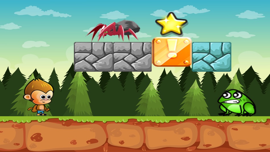 #3. Super Monkey Adventures (iOS) Podle: Artit Wattanapurg