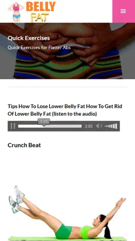Game screenshot Belly Fat Exercises to Burn Abdominal Fat! apk