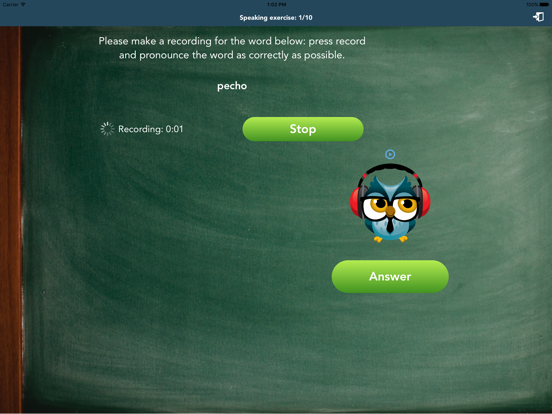 Learn Words! iPad screenshot 4 - Education app