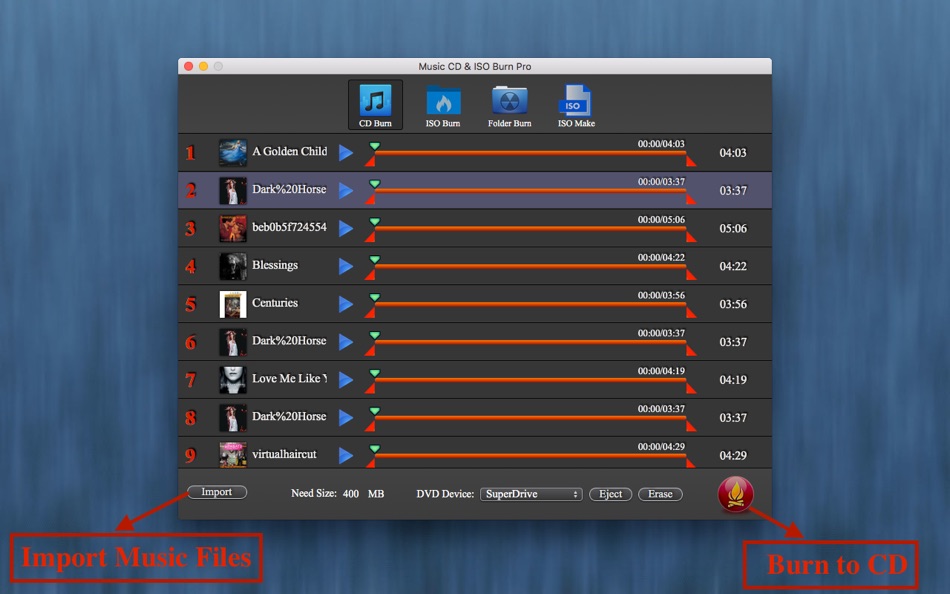 Music CD & ISO Burn Pro - 3.2.5 - (macOS)