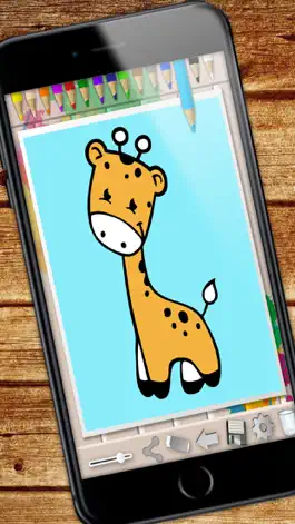 Game screenshot Zoo Coloring Book - цвет и краски животных джунгле hack