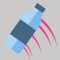 This game is all about flipping a simple water bottle