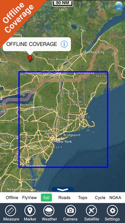 Delaware to Massachusetts GPS chart Navigator screenshot-4