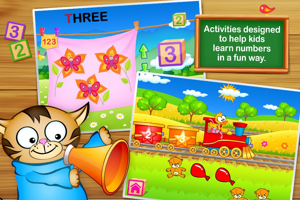 123 Kids Fun GAMES - Preschool Math&Alphabet Games screenshot 2