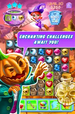 Game screenshot Creepy Crawly Kingdom - A Wicked Match 3 Puzzle apk