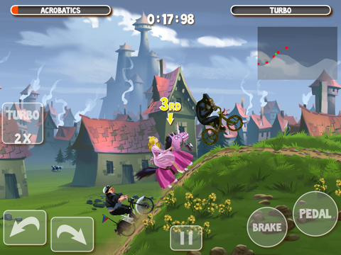 Screenshot #5 pour Crazy Bikers 2 jeux de course