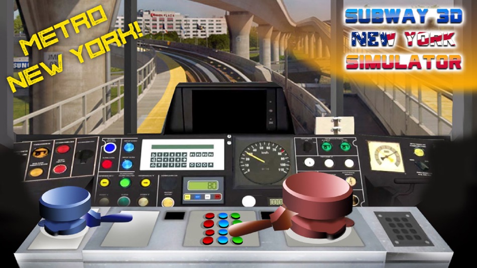 #1. Subway 3D New York Simulator (iOS) 由: Alina Sapolgina