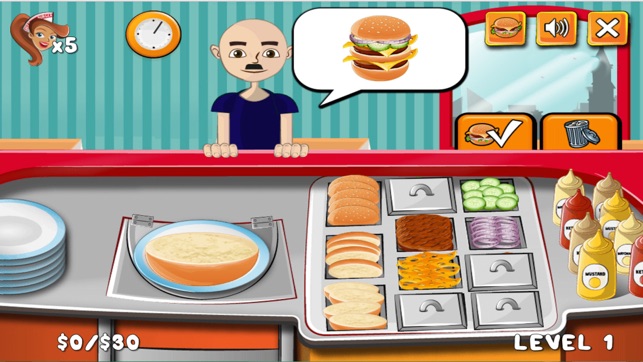 Burger Shop Make Yummy Burger(圖4)-速報App