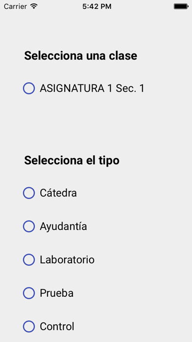 Screenshot #1 pour UAI Asistencia