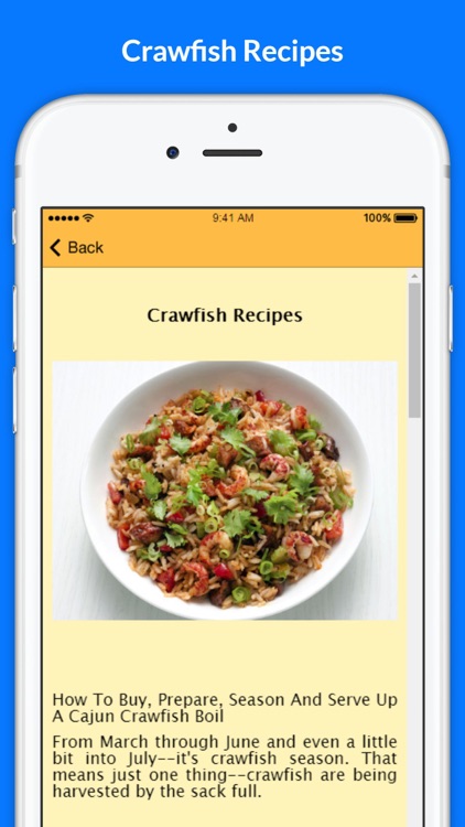A+ Crawfish Recipes
