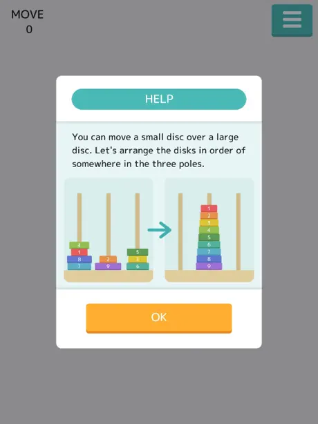 Tower of Hanoi - Puzzle Game