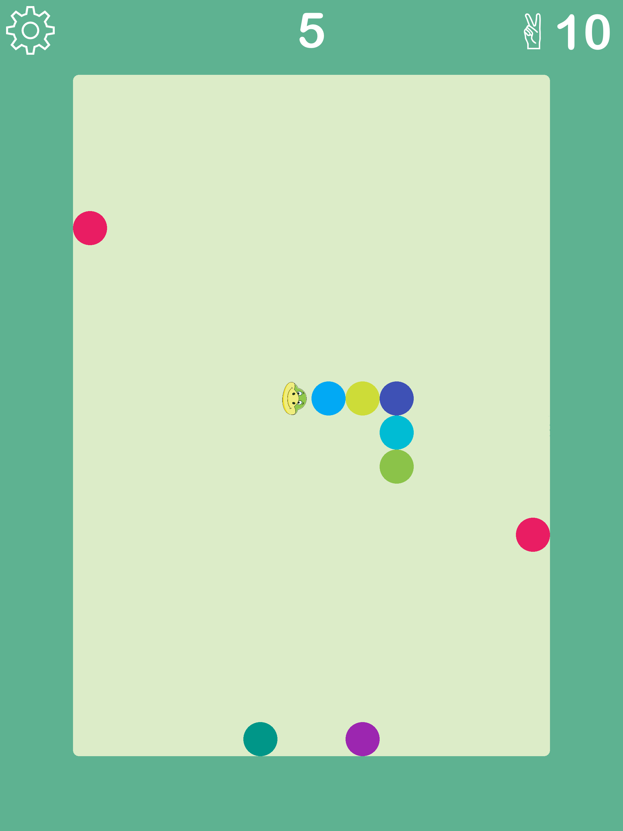 Colorful Greedy Snake
