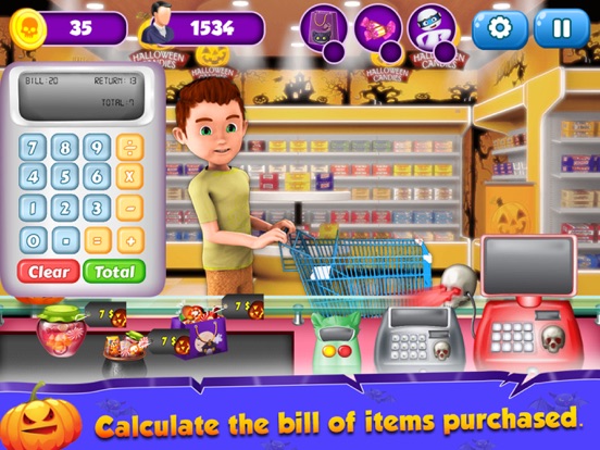 Screenshot #6 pour Halloween Supermarket Store