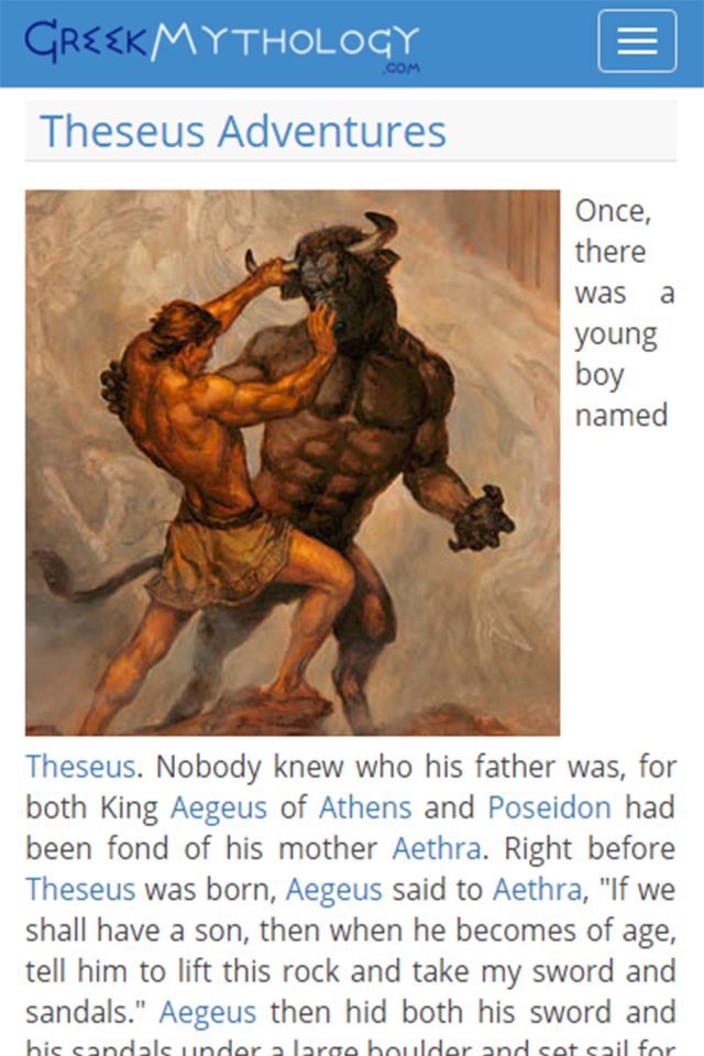 Greek Mythology - Gods & Myths screenshot 2