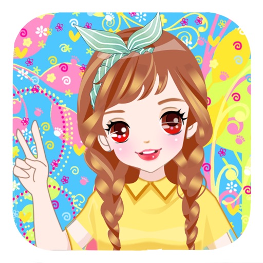 Makeover cute princess-Free dress up game for kids Icon