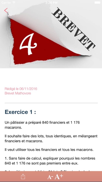 Brevet de maths 2017-Mathovore