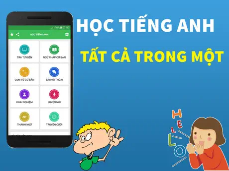 Học Tiếng Anh Offline - Miễn Phí