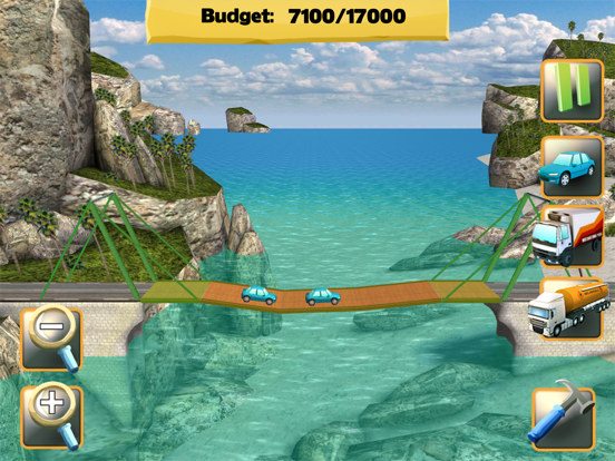 Bridge Constructor FREE iPad app afbeelding 1