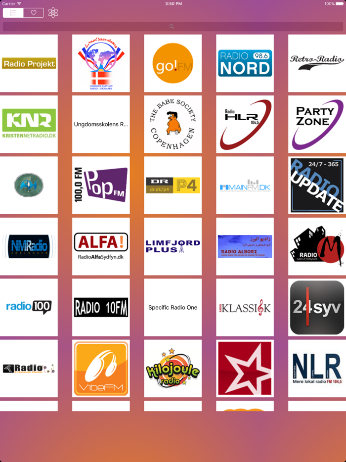 Radios Danmark Denmark Radio FM